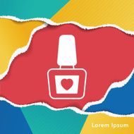 Nail polish icon