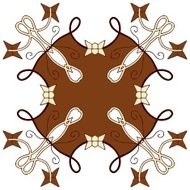 Retro pattern of geometric shapes Geometric hipster retro