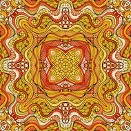Abstract vector decorative ethnic seamless pattern N3