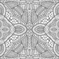 Abstract vector tribal ethnic background N24