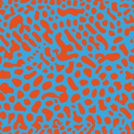 Seamless vector background with coral N4