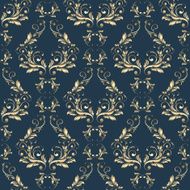 Abstract vintage seamless damask pattern N12