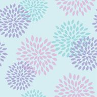 Seamless Flower Pattern Chic Vintage Cute Floral