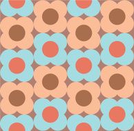 Seamless Flower Pattern Chic Vintage Cute Floral Cool Sweet N3