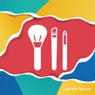makeup brush icon N3