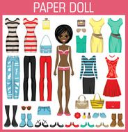 paper doll with clothes N5