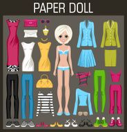 paper doll with clothes N6