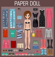 paper doll with clothes N7