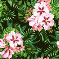 Seamless exotic pattern N9
