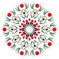 Pomegranate Mandala