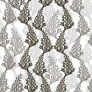 Floral abstract background Vector seamless pattern