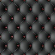 The black upholstery with jewelry pattern background