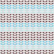 Grunge seamless pattern of colored leaves