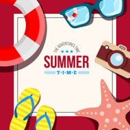 summertime background card