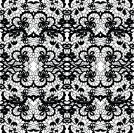 Lace vector fabric seamless pattern N7