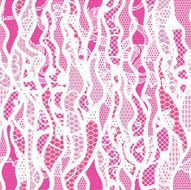 Lace seamless pattern with flowers N24