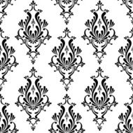 Damask seamless pattern