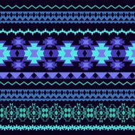 Abstract beautifu Striped Tribal ethnic seamless pattern