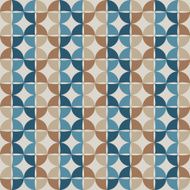 Geometric circle seamless pattern Vector background N2