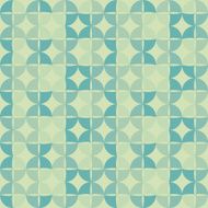 Geometric circle seamless pattern Vector background N3