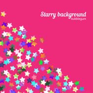 Holographic stars background