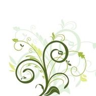 Floral decorative background N2