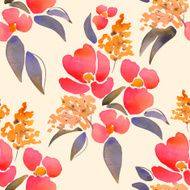 Beautiful floral pattern in vector 3