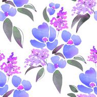Beautiful floral pattern in vector 2