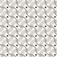 Vector seamless pattern of intersecting lines