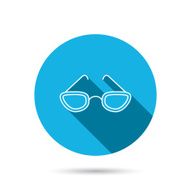 Glasses icon Reading accessory sign N5