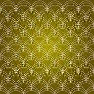 Lines art wave semicircle