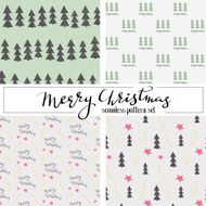 Christmas seamless pattern set N3