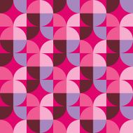 Retro abstract seamless pattern Vector illustration