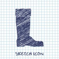 boot vector icon N6
