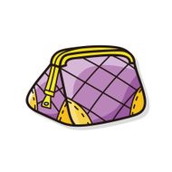 cosmetic bag doodle N2
