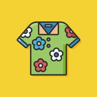 summer clothes icon