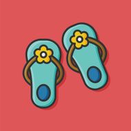 Flip-flop icon