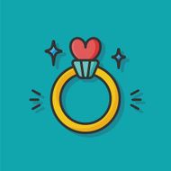Diamond Ring Icon N7