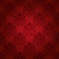 Damask seamless floral pattern