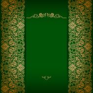 Elegant background with lace ornament N2