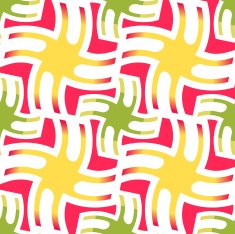 Seamless Colored Cross Pattern