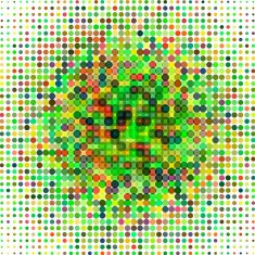 color dots pattern background