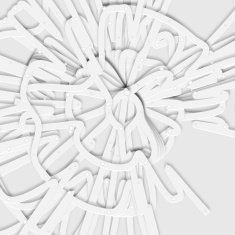 3D abstract pattern background N30