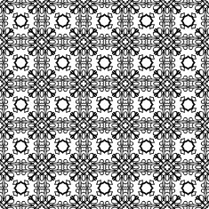 Ornamental wallpaper pattern N7