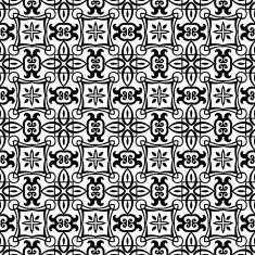 Ornamental wallpaper pattern N12