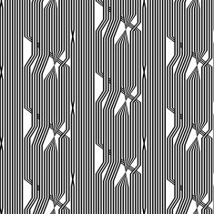 Op art parallel stripes (Seamless optical pattern n&deg; 3)