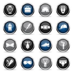 Supergloss Icons - Man's Accessories