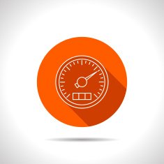 vector icon of gauge N2