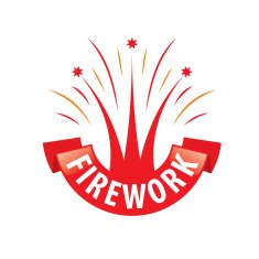 vector icon for fireworks N2