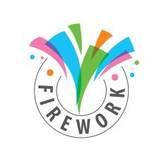 vector icon for fireworks N3